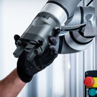 Robot Samenwerkings met Behulpzame Parallelle Elektrische Tang pgc-140 als Cobot