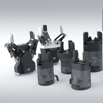 Drievinger Servo Electric Gripper CGC-80 met CNGBS 6 Axis Robot Arm voor geautomatiseerde Cobot Handling