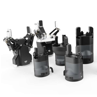 Drievinger Servo Electric Gripper CGC-80 met CNGBS 6 Axis Robot Arm voor geautomatiseerde Cobot Handling