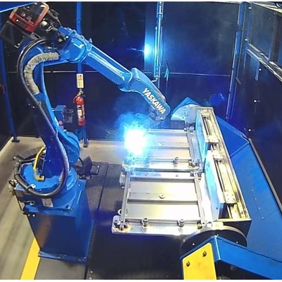 Automatische Lasrobot Arm 6 As AR900 met CNGBS Las Positioner als boog Lasrobot
