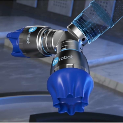 SG-serie zachte robotgrijper met samenwerkingsrobotarm voor het hanteren als zachte gripper