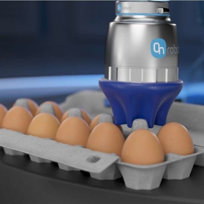 SG-serie zachte robotgrijper met samenwerkingsrobotarm voor het hanteren als zachte gripper