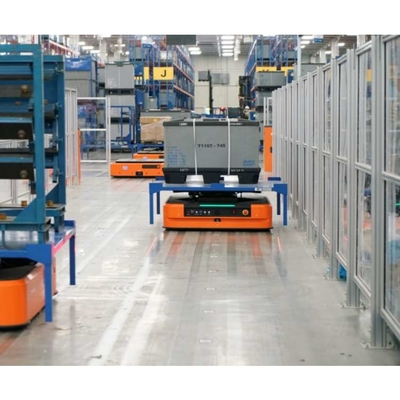 Mobiele AGV-robot Q2L-300A met CNGBS Cobot-robot voor geautomatiseerde materiaalbehandeling als AGV
