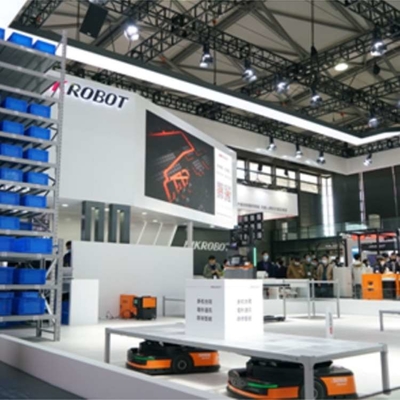 AGV Robot Q7-1500D Slam / QR Code Navigation met CNGBS Cobot Robot voor Material Handling Robot