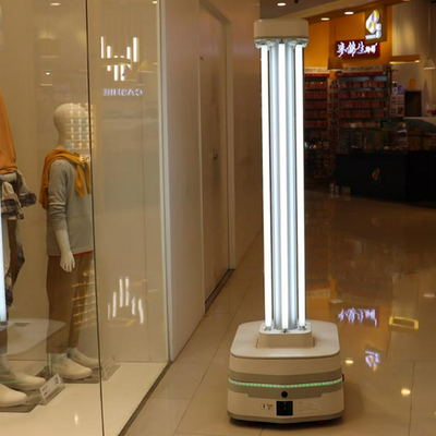 Geek+ AGV Slimme UV de Desinfectierobot van het Robot Uvlicht de Volksgezondheidsbeschermer