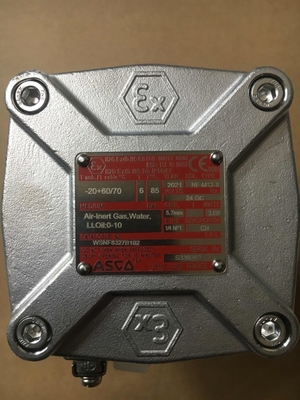 Klep van de het Roestvrije staal de Elektrische Controle van de stoomsolenoïde voor Toepassingen Op hoge temperatuur