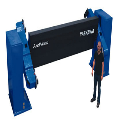 De Robotinstelmechanisme van het Yaskawaar2010 Booglassen voor de Lijn van het Lassensysteem