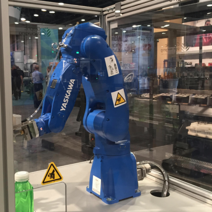 Yaskawamotoman GP8 Industri&euml;le Robot voor de Oogst van de het Wapenlift van de Malenmanipulator 3
