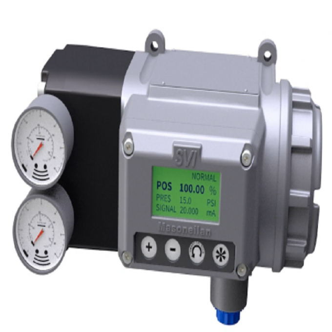 De Klepinstelmechanisme van de Masoneilansvi3 Digitale Controle 0,5 tot 7,0 Bar 0