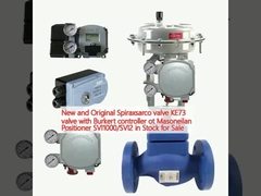 Nieuwe en originele Spiraxsarco klep KE73 klep met Burkert controller of Masoneilan positioner SVI1000/SVI2 in voorraad te koop