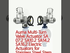 Auma Multi-Turn Valve Actuator SA 07.2 SA10.2 SA14.2 SA16.2 Elektrische actuatoren voor roestvrij staal Stem Pneumatische regelklep Keystone F9 Series Butterfly Valve
